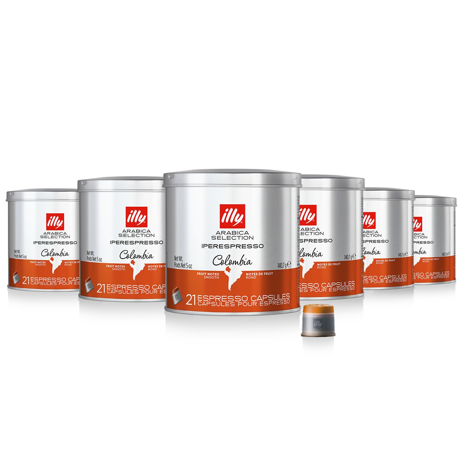 illy Coffee iperEspresso Capsules - Colombia Medium Roast Pods