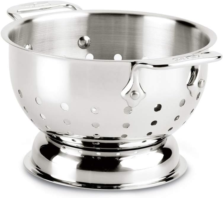 All-Clad Stainless Steel Colander 1.5 Quart Strainer Review