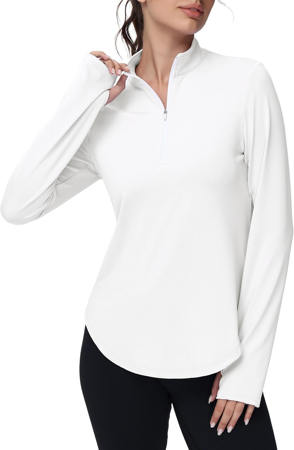 Women's Golf Polo Long Sleeve Workout Tops for Active Lifestyle