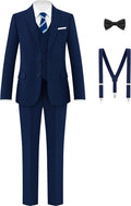 Boys Formal Suits Set from Toddlers to Teen - Adjustable Waist making