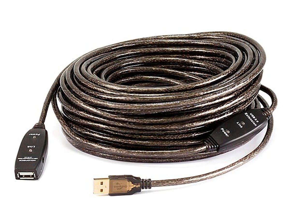Monoprice 82ft USB 2.0 A Male to A Female Active Extension Cable