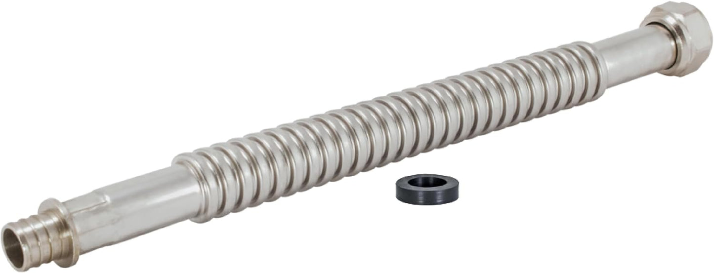 Eastman Stainless Steel Water Heater Connector - Secure 18 Flexibility