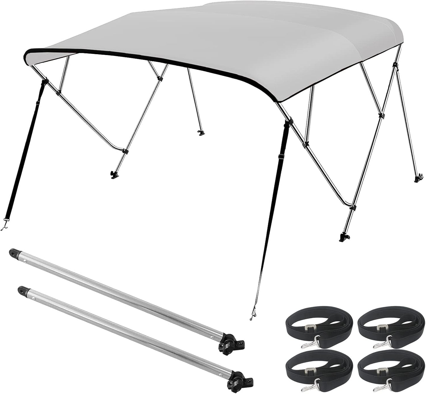 Seamander 4 Bow Bimini Top Boat Cover for Ultimate Sun Protection