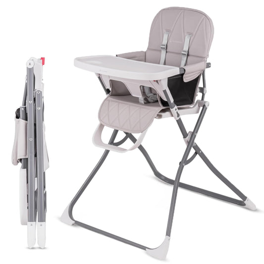 Folding High Chair | 5 Point Safety | Easy Clean | Nunzybaby