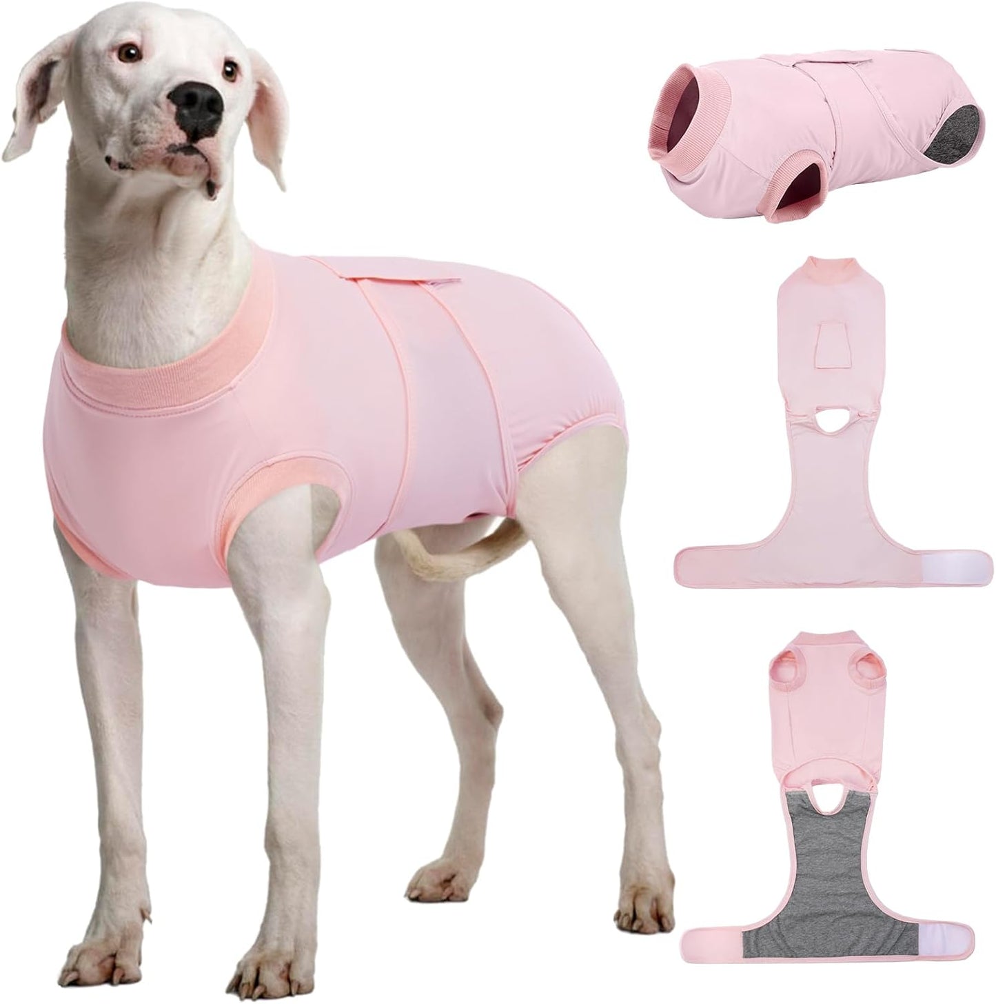 Kuoser Dog Recovery Suit for Surgery, Soft Onesie for Pets