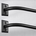 Blackout Wrap Around Curtain Rod 48 to 84 in - Room Darkening