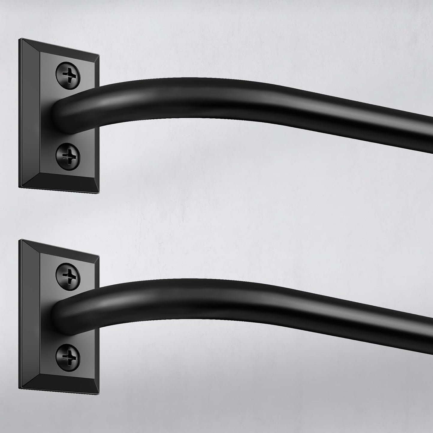 Hei!Dear Blackout Curtain Rods for Windows 48 to 84 inch