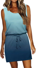 Womens Summer Dress Casual Sleeveless Sundress - Versatile Everyday