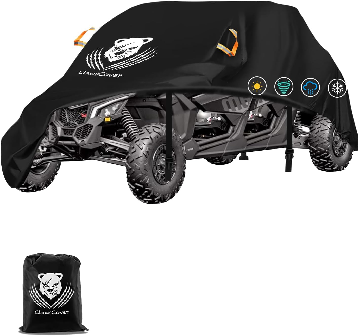 UTV Cover for 4-6 Seater Waterproof Heavy Duty Protection