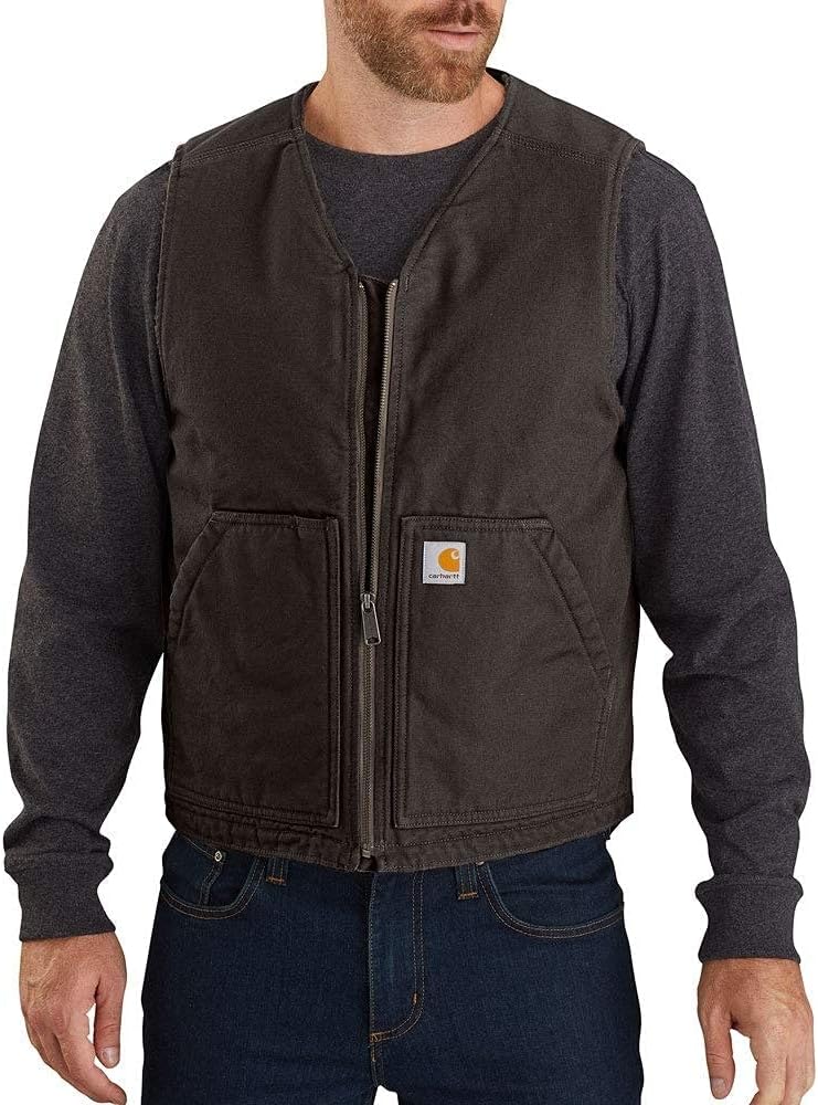 Carhartt Men's Relaxed Fit Washed Duck Sherpa-Lined Vest Review