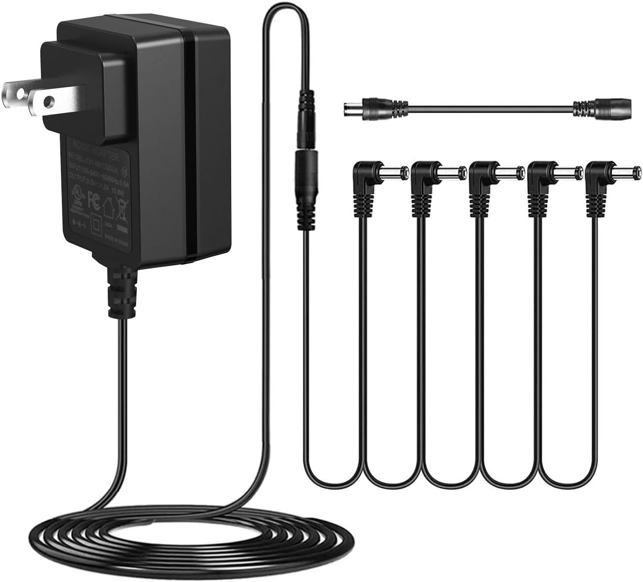 JOYO 9V Guitar Pedal Power Supply - Daisy Chain Cables Included