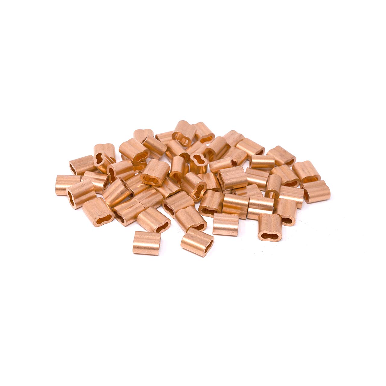 SwageRight MIL-SPEC Copper Swage Sleeves for Wire Rope Crimping