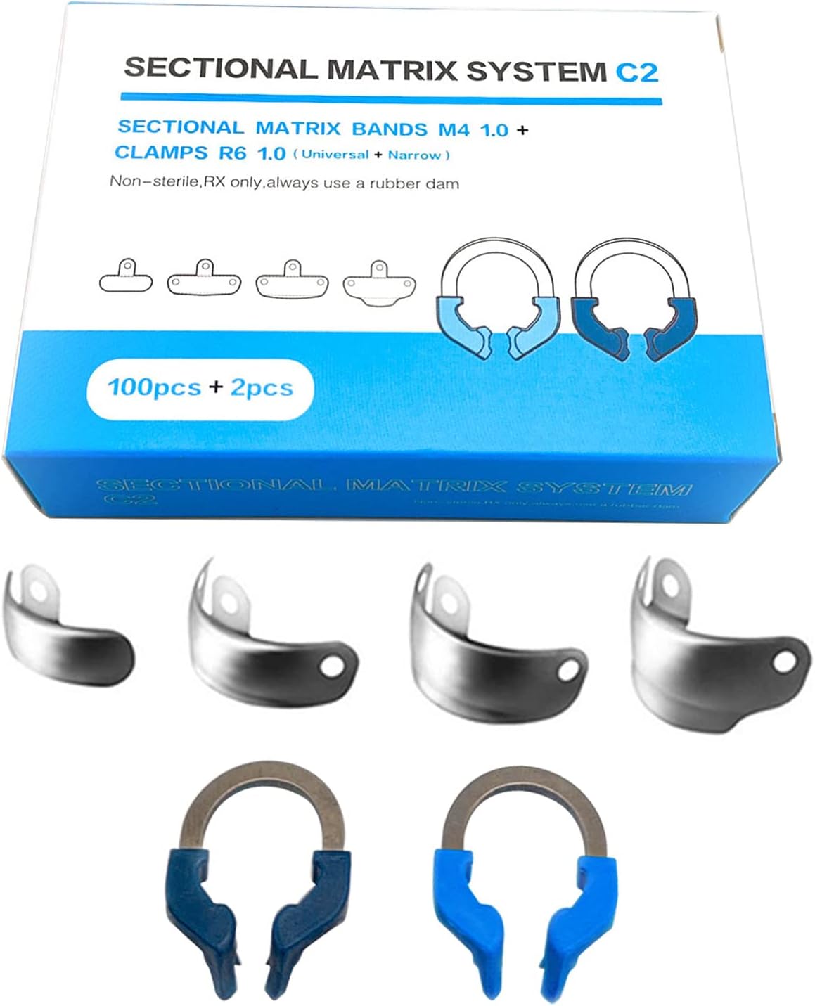 Dental Sectional Matrix System for Precise Tooth Restoration
