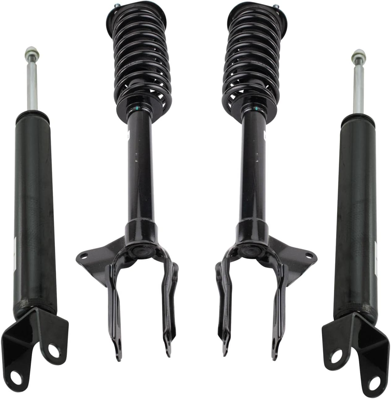 TRQ Complete Strut Assembly & Shock Absorber Kit for Jeep
