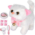 Plush Electronic Interactive Cat Toy Kitten That Walks and Meows