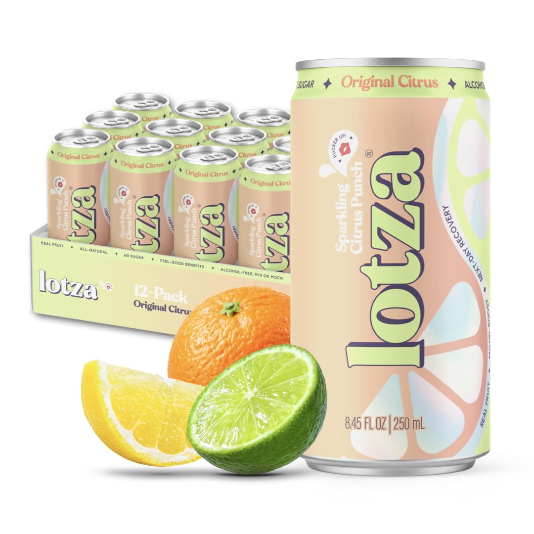 Lotza Sparkling Non-Alcoholic Adaptogen Drink Review