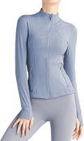 Locachy Women's Slim Fit Full Zip Athletic Running Jacket Review