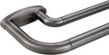 Double Curtain Rods Matte Brushed Grey 28-48 in - Room Darkening