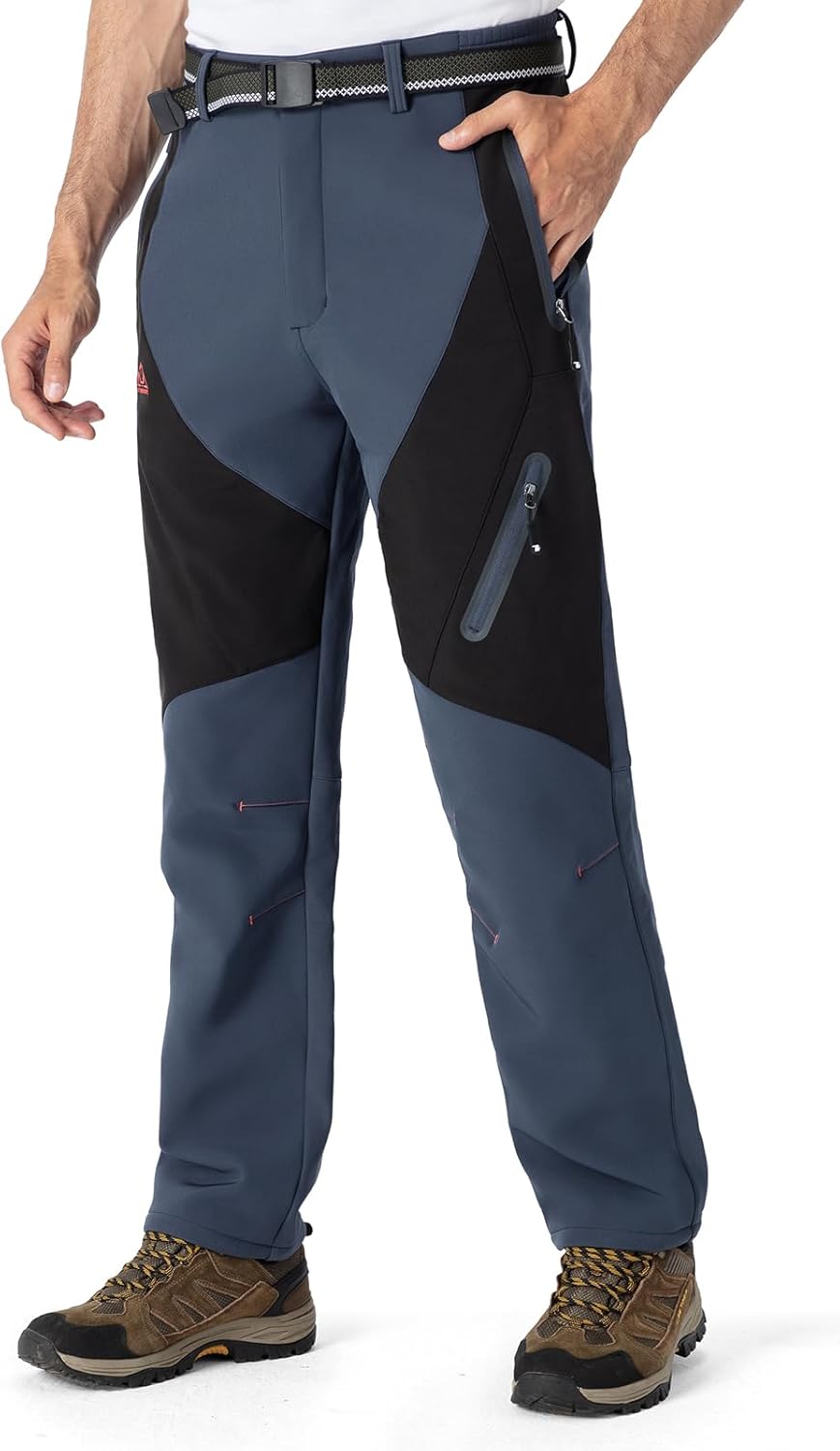 TBMPOY Men's Waterproof Ski Pants - Windproof & Durable