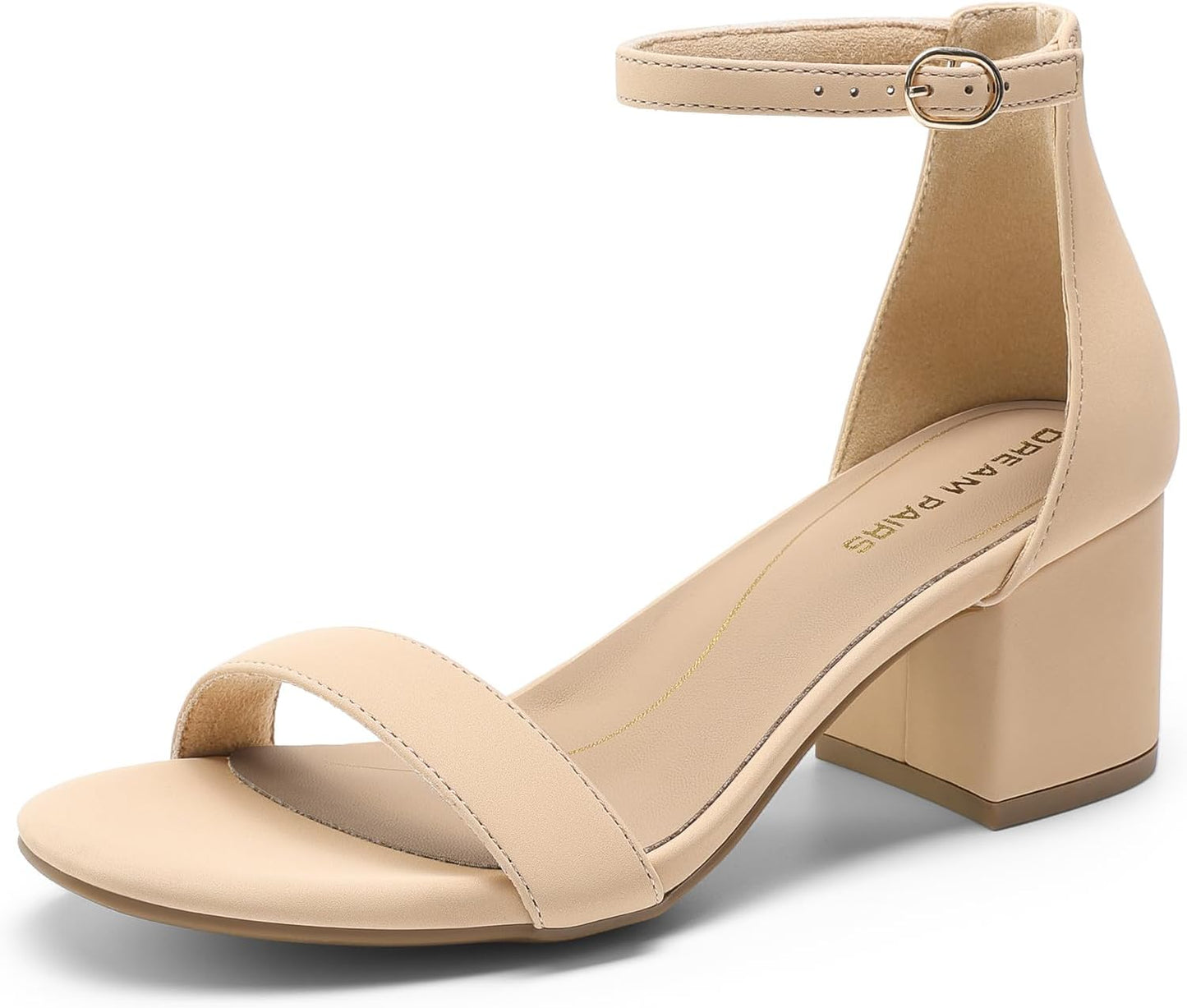 DREAM PAIRS Womens Low-Chunk Low Heel Pump Sandal Review