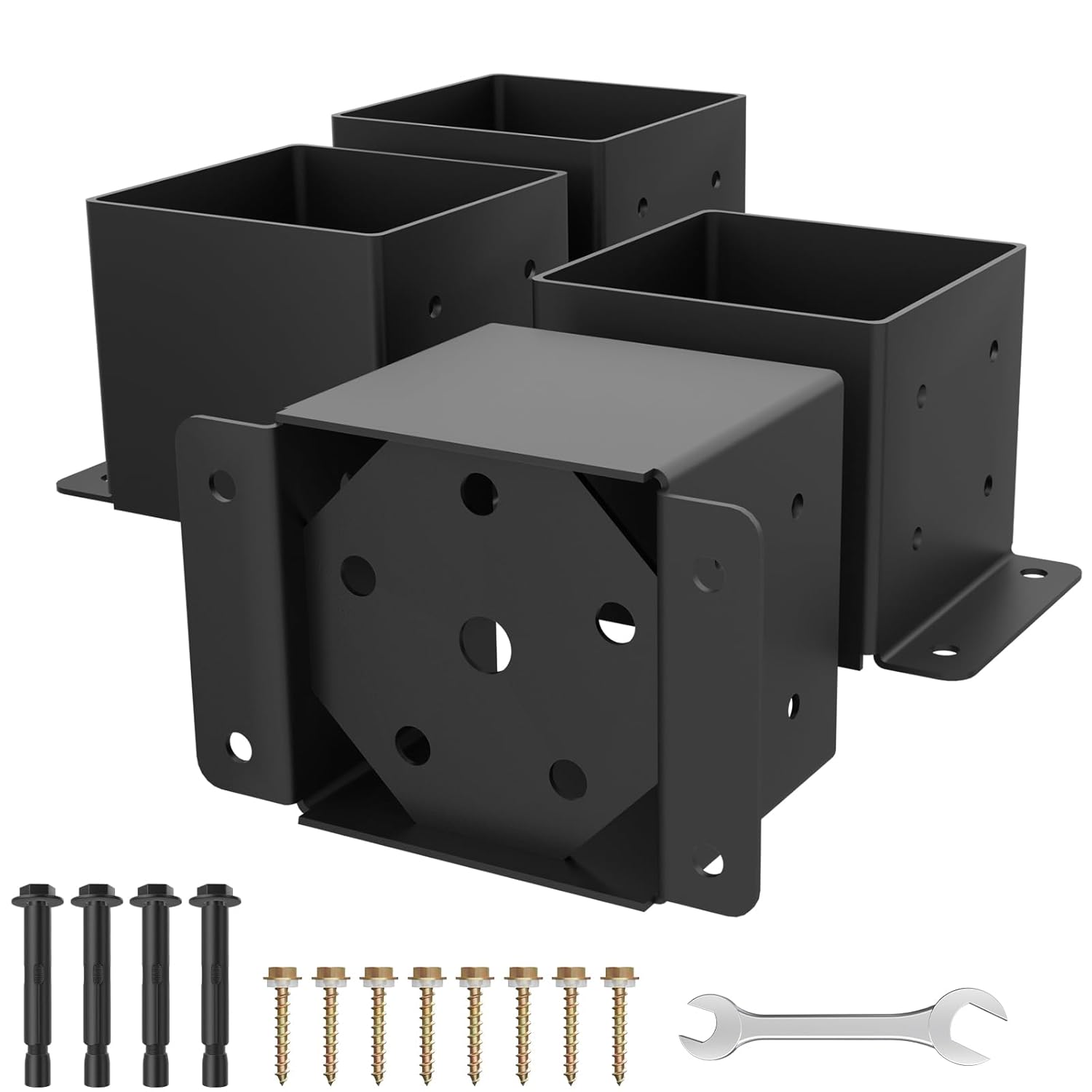 Heavy Duty 6x6 Post Base for Durable Support and Stability