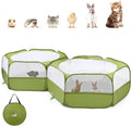 Pawaboo Extra Large 2-in-1 Small Animals Playpen - Portable Brooder