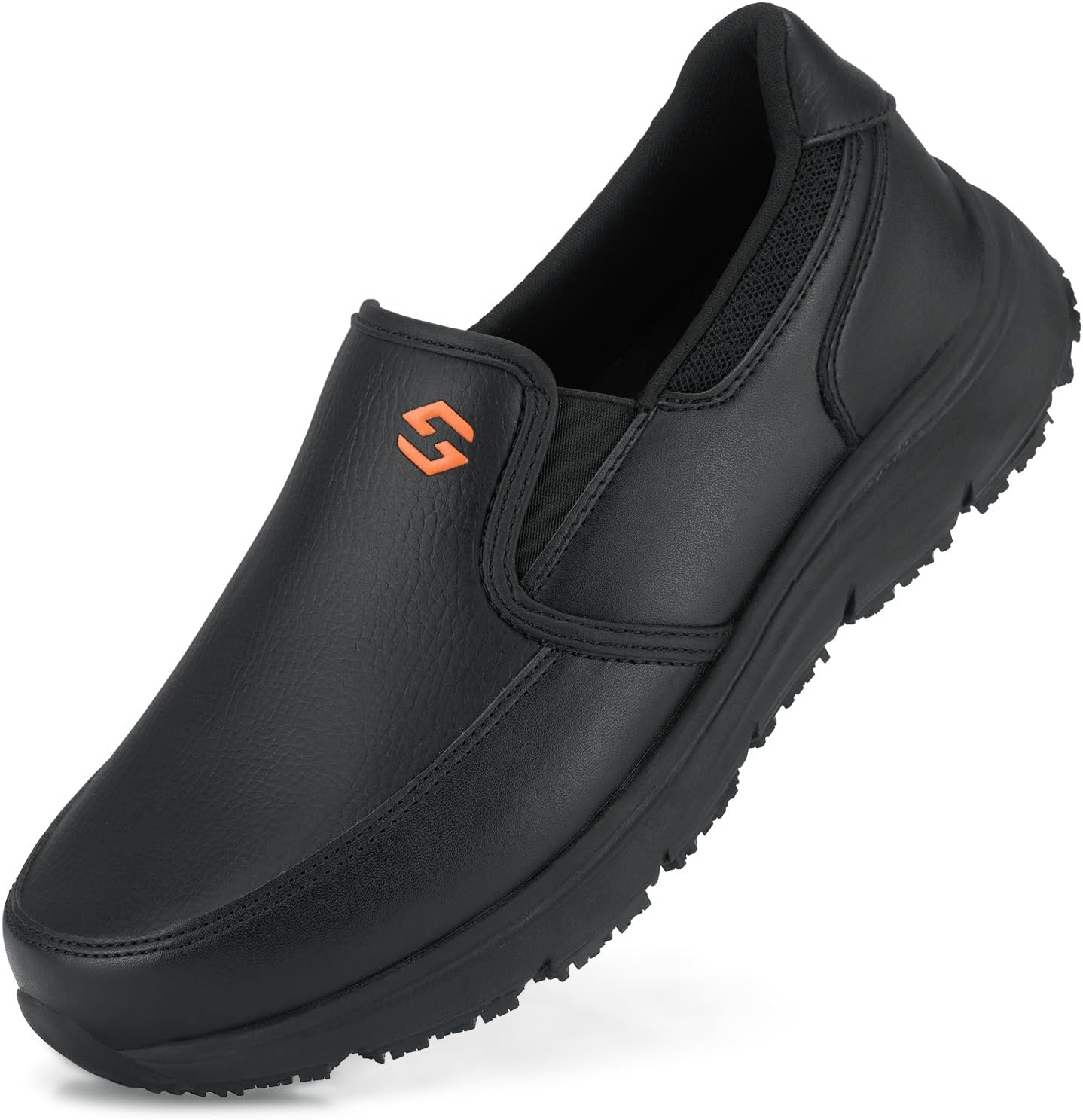 HISEA Non Slip Work Shoes for Men - Comfortable & Durable
