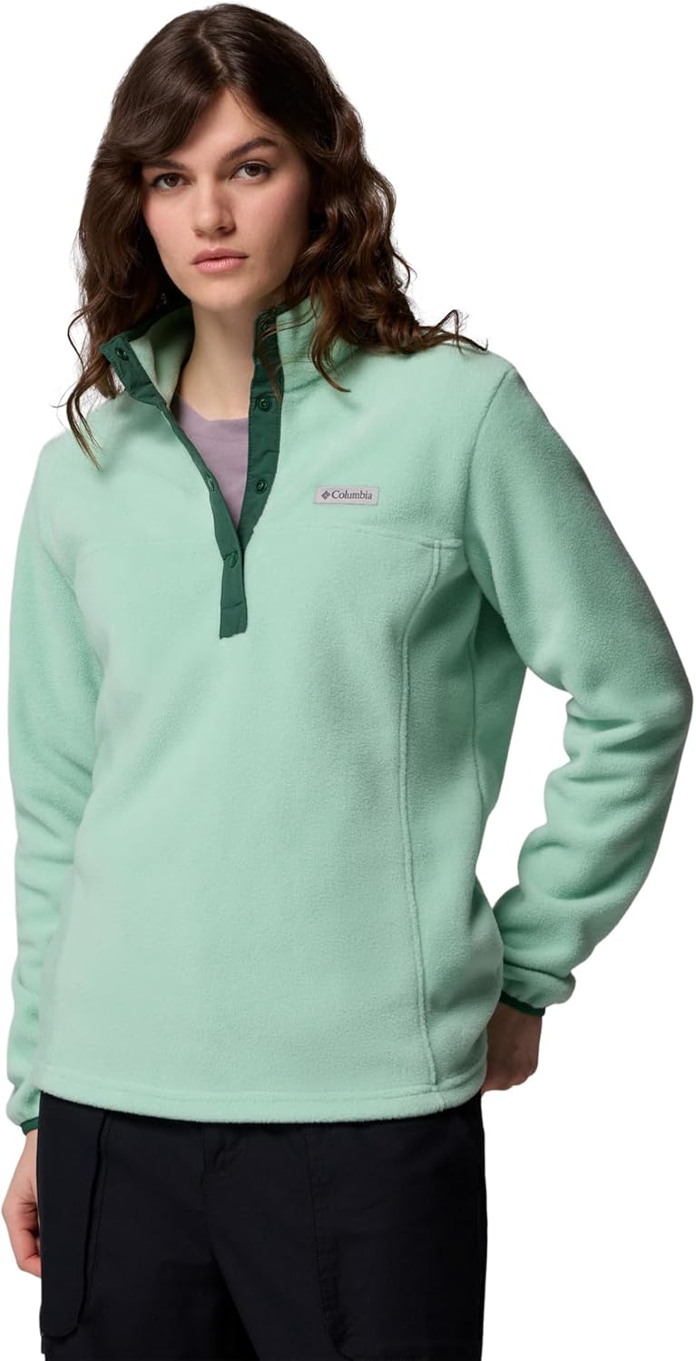 Columbia womens Benton Springs 1/2 Snap Pullover for Comfort