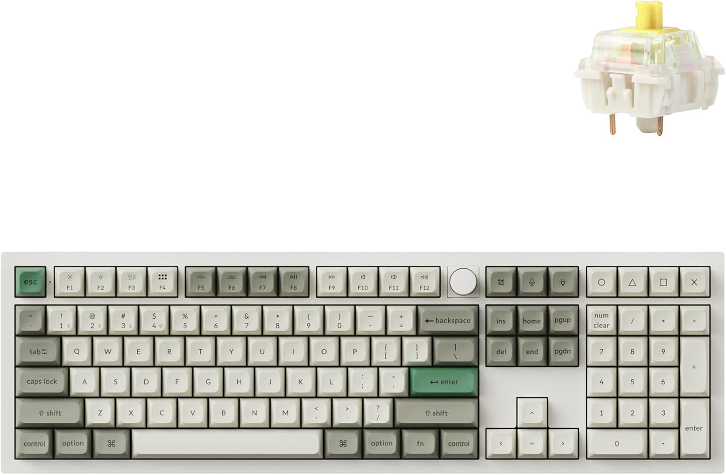 Keychron Q6 Max: Custom Mechanical Keyboard with Hot-Swappable Gateron Banana Switch