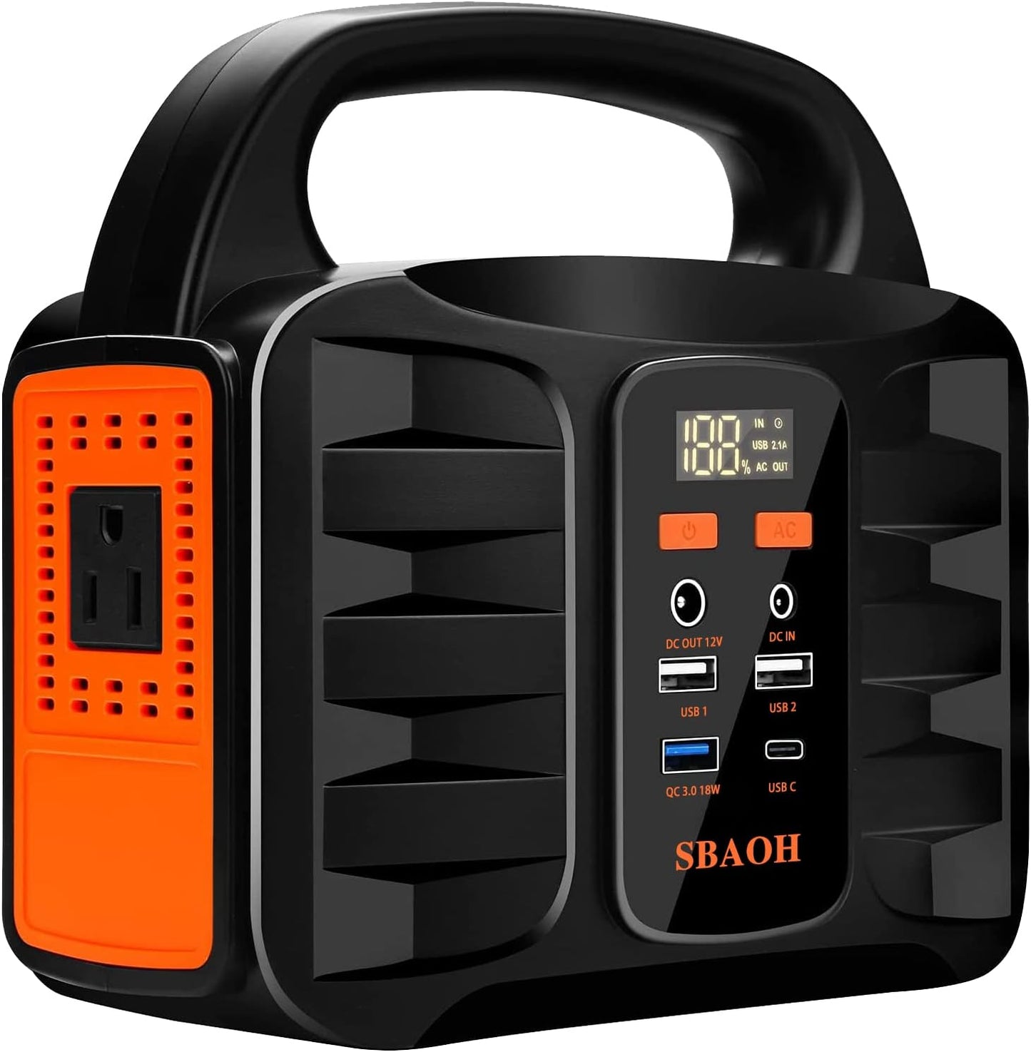 Portable Solar Generator: 155Wh Power Anywhere!