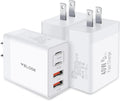 Fast Charge 4-Port USB C Wall Charger Set by VELOGK