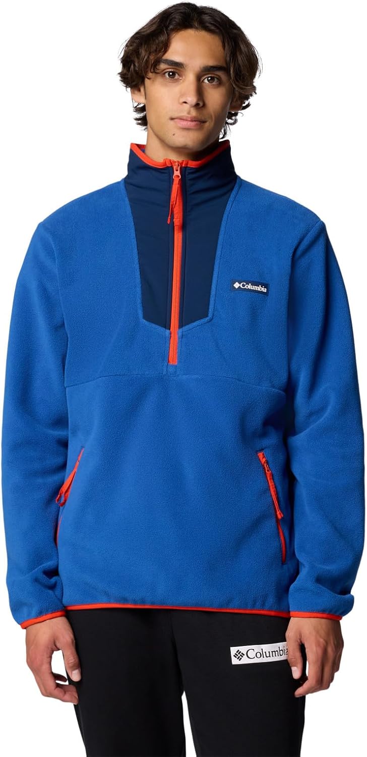 Columbia Mens Sequoia Grove Half Zip Fleece for Ultimate Comfort