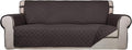 PureFit Reversible Quilted Sofa Cover for Pets and Kids