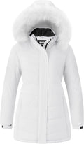 Waterproof Ski Jacket for Women - Windproof Warm Winter Parka