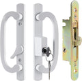 Keyed Sliding Patio Door Handle Set with Mortise Lock - Easy Replace