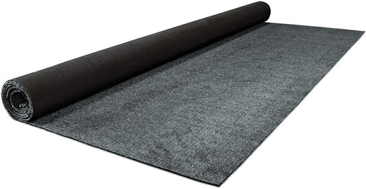 Outdoor Artificial Turf with Marine Backing in London Gray 6ft x 10ft
