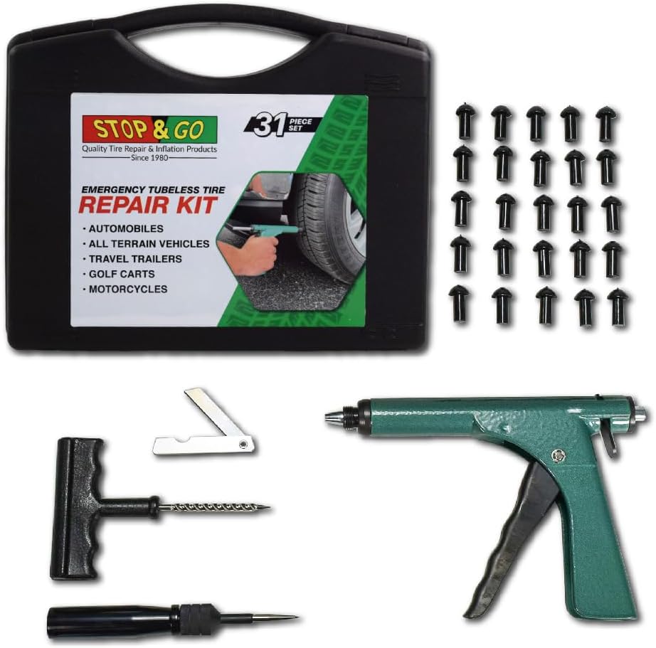 Stop & Go 1085 Deluxe Tubeless Tire Plugger Repair Kit Review