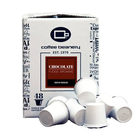Chocolate Fudge Brownie Coffee Pods - Delicious Dessert Flavor