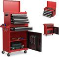 5-Drawer Rolling Tool Chest with Detachable Top Box - Compact 23.5in
