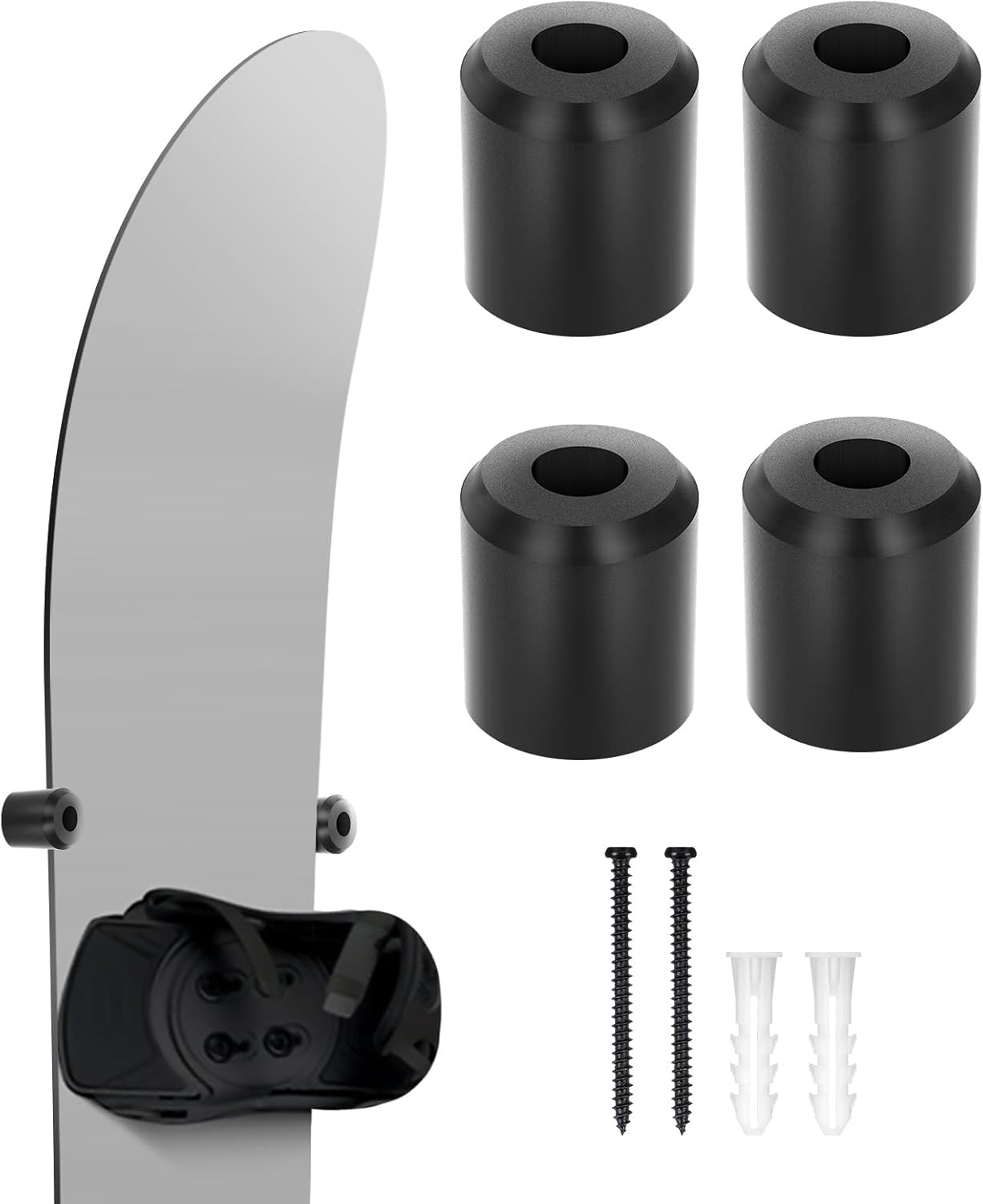 Space-Saving PU Snowboard Storage Rack by Rolitwils