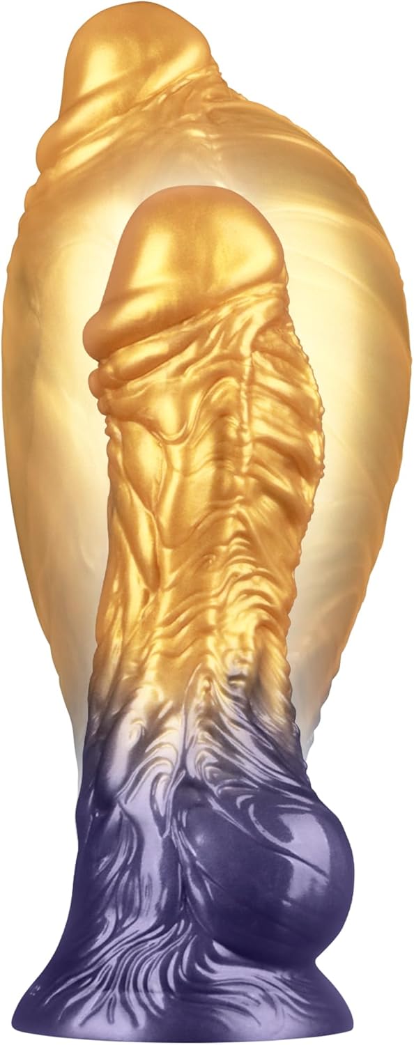 8in Dual Density Inflatable Realistic Dildo for Couples Fun