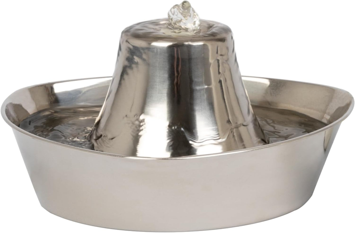 PetSafe Seaside Stainless Pet Fountain for Healthy Hydration