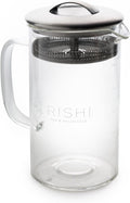 Simple Brew Teapot for 20oz Loose Tea - Borosilicate Glass