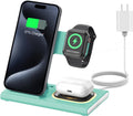 3 in 1 Charging Station for iPhone 17 - Foldable Wireless Charger