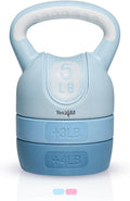 Adjustable Kettlebell Set - Compact 5 to 12 lb Adjustable Kettlebell