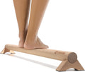 Versatile 40 in Beech Wood Balance Beam for Home Use - Improve Balance