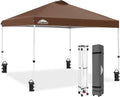 EAGLE PEAK 10x10 ft Pop Up Canopy Tent - Easy Setup Shade