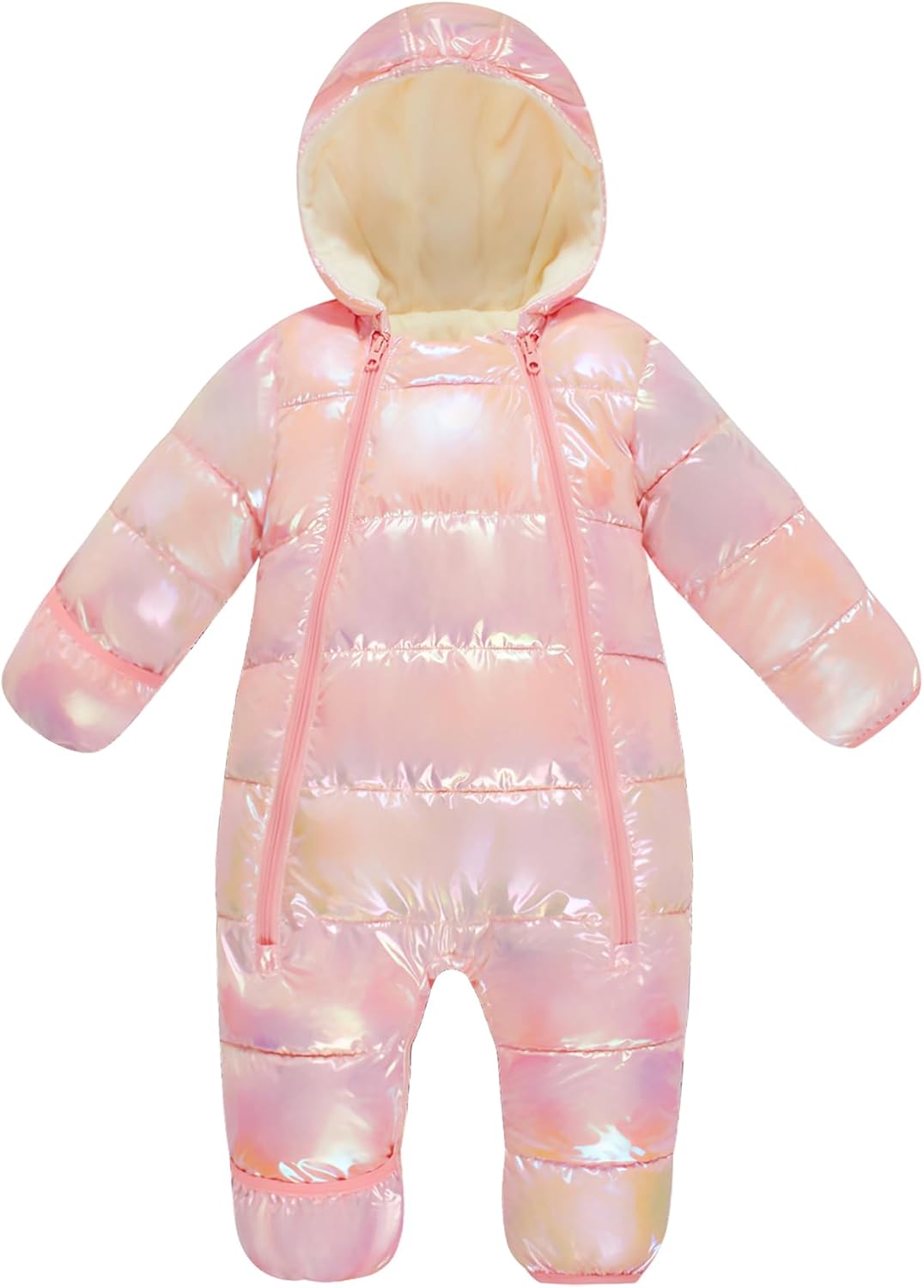 Baby Girls Boys Snowsuit Toddler Warm Hooded Snow Suit