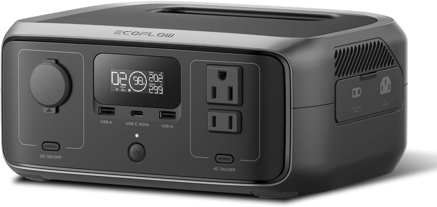 EF ECOFLOW RIVER 3: Portable Power Station
