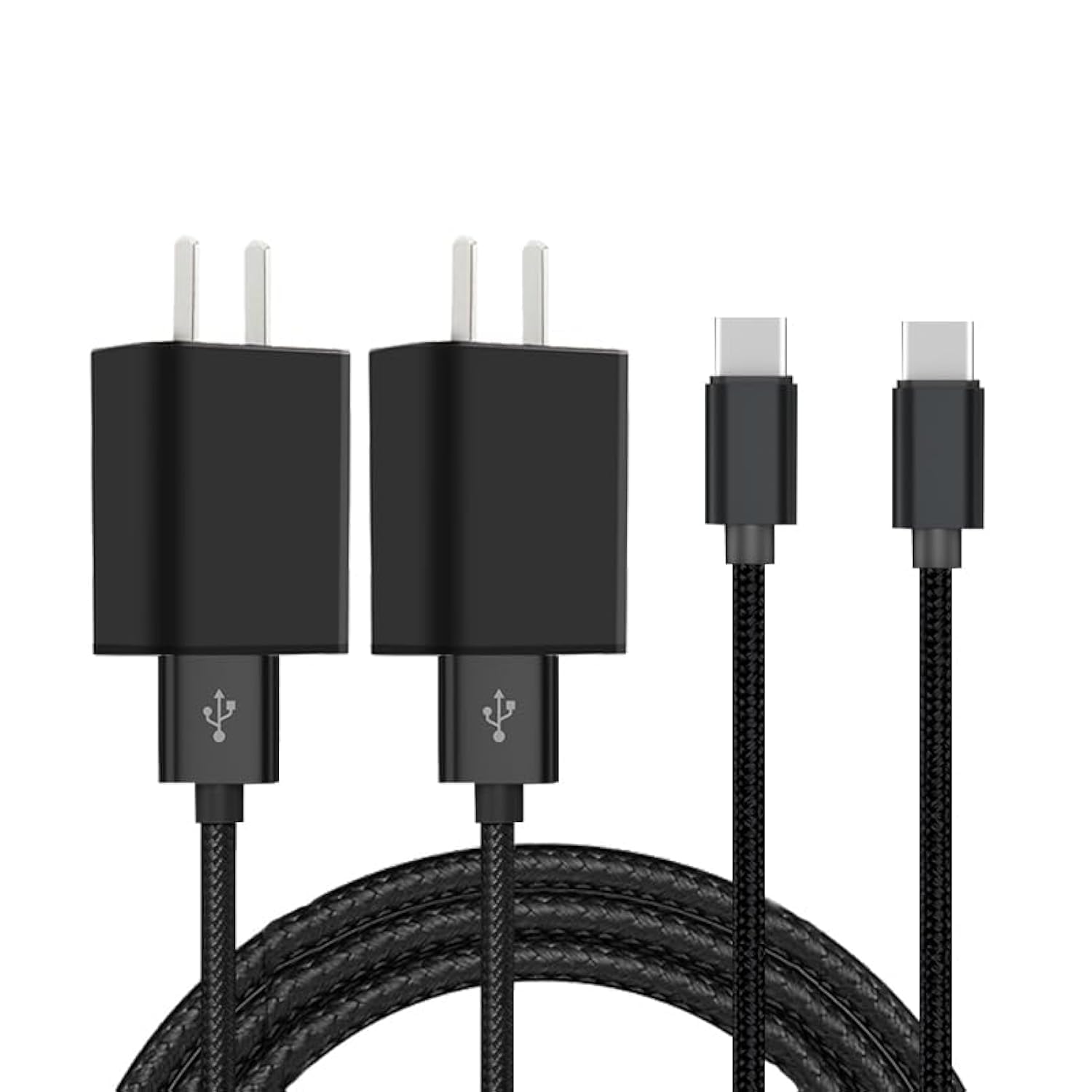 Detachable Cord USB Charger for Fire Devices - 2 Pack